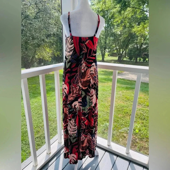 Cynthia Rowley tropical and colorful maxi dress s small - Picture 2 of 7